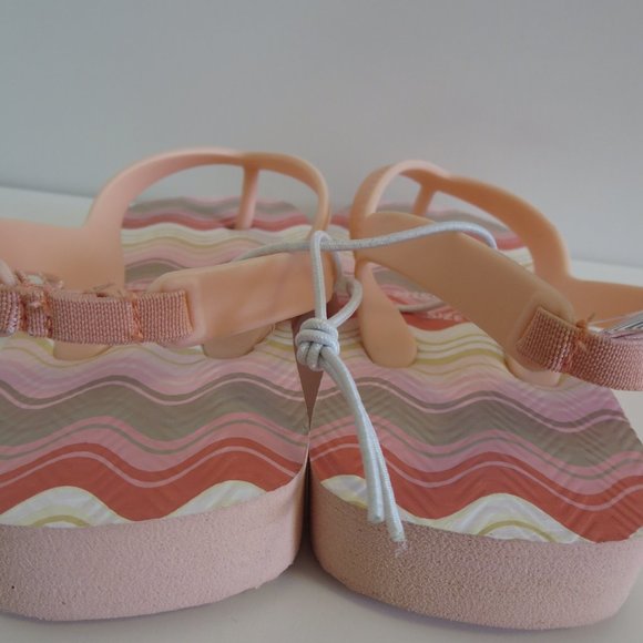 COPY - Missoni Target Australia Girls' Flip Flops Shoes Pink Wave Sz 9 BNWT - Picture 3 of 7